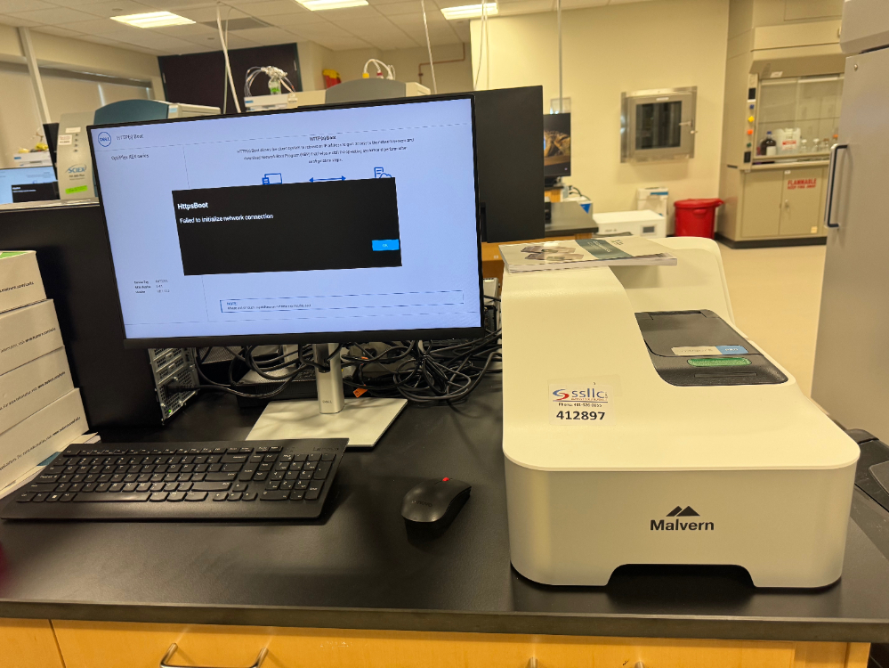 Image of Malvern Zetasizer Pro Particle Size Analyzer